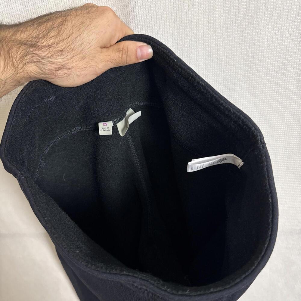 Athleta Women's Size XS Black Altitude PolarTech Mid-Rise Skinny Pants - Picture 6 of 13